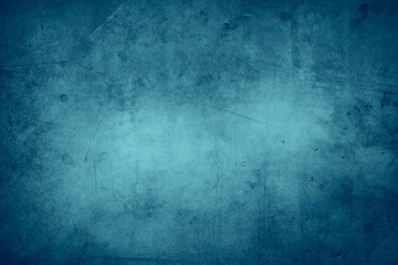 Obraz na płótnie Canvas Blue textured concrete background