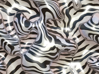 Mix animal skin print repeat seamless pattern design. Leopard, snake, zebra, tiger, crocodile texture background
