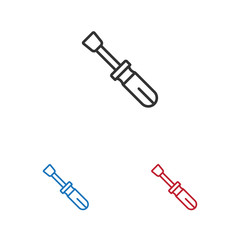 Screwdriver vector icon