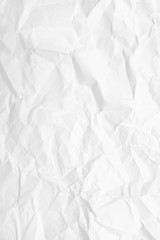 Texture of crumpled paper, closeup