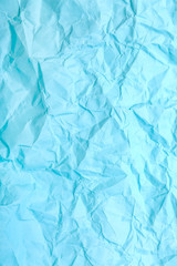 Texture of crumpled paper, closeup