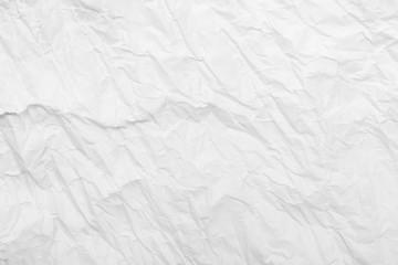 Texture of crumpled paper, closeup