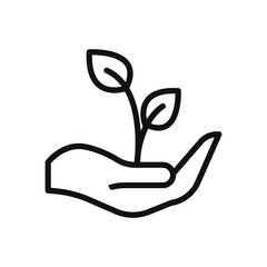 Growth icon vector. Simple growth sign in modern design style for web site and mobile app. EPS10