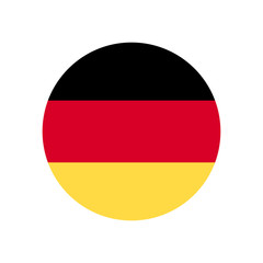 Germany flag icon vector. Simple Germany flag sign in modern design style for web site and mobile app. EPS10