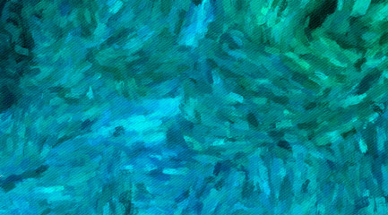 Abstract texture background. Digital painting in Vincent Van Gogh style artwork. Hand drawn artistic pattern. Modern art. Good for printed pictures, postcards, posters or wallpapers and textile print.