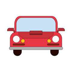 transport traffic delivery logistic cartoon