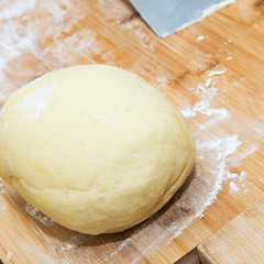 preparation of the dough to make the gnocchipreparation of the dough to make the gnocchi