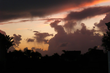 Sky replacement clouds
