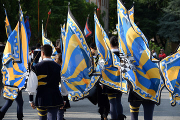 Rievocazione storica ft8108_0444 Historical reenactment Cormons Friuli Venezia Giulia Italia