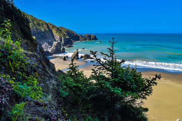 Beautiful Morning Along the Oregon Coast 