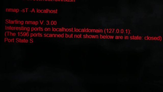Moving Computer Codes on a monitor 