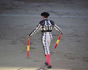 torero en españa en plaza de toros