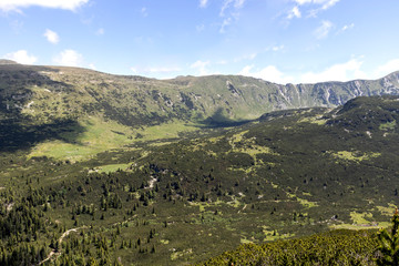 Landscape near The Stinky Lake, Rila mountain, Bulgaria
