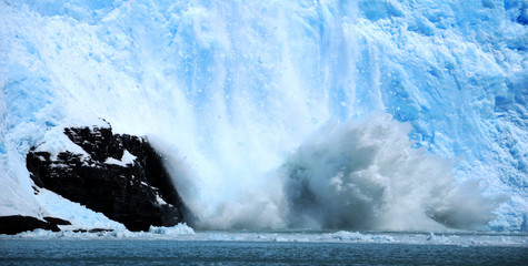 The Perito Moreno Glacier is a glacier located in the Los Glaciares National Park in the Santa Cruz province, Argentina. It is one of the most important tourist attractions in the Argentine Patagonia © Daniel Meunier