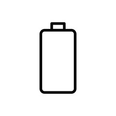 Battery icon vector design template