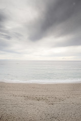 Fototapeta na wymiar benalmadena landscape shot of the beach