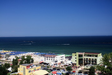 Beach in Eforie Nord - Romania 