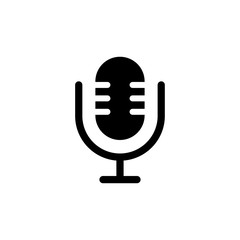 Microphone icon vector design template