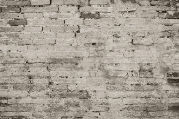 Old red brick wall texture