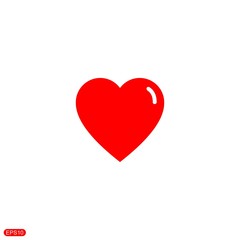 Heart Icon Vector with white background.Heart Icon EPS.Heart Icon Drawing.vector ilustration