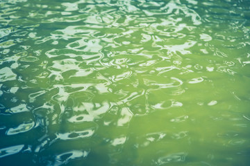 Water wave reflection