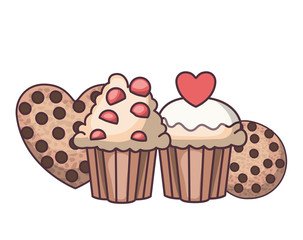 delicious bakery cakes and cookies