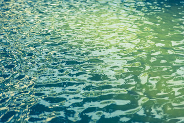 Water wave reflection