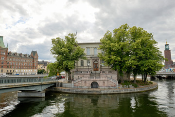 Fototapeta na wymiar view of Stockholm, Sweden