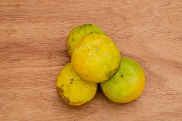 Looking Down On White Sapote