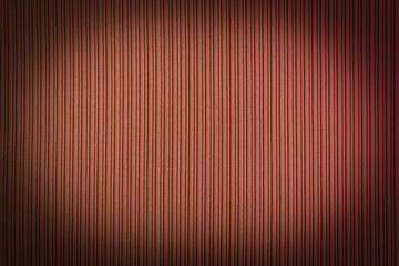 Decorative background brown orange color, striped texture vignetting gradient. Wallpaper. Art. Design.