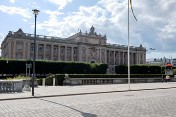 royal palace in stockholm in sweden