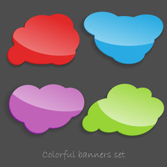 Fototapeta premium vector modern banners templates