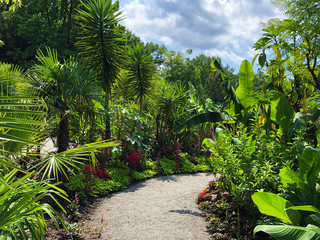 Flower Island Mainau on the Lake Constance or Die Blumeninsel im Bodensee - Constance, Germany or...