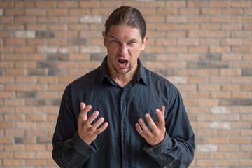 angry man screaming at you