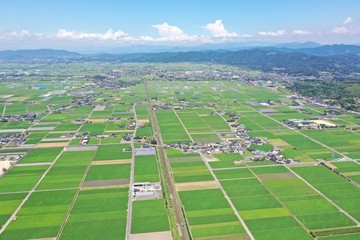 Shooting the Japanese countryside from the sky