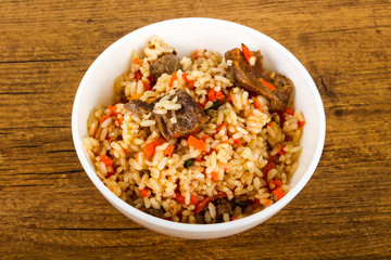 Asian rice - Plov