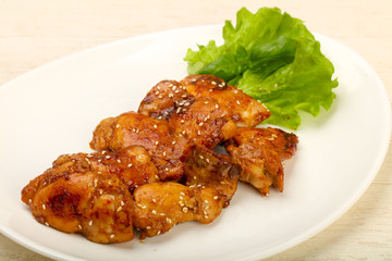 Teriyaki thighs