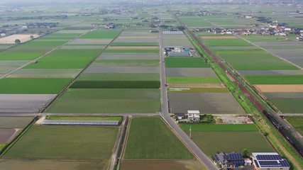 Shooting the Japanese countryside from the sky