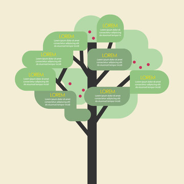 Tree Infographic Template