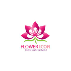 flower icon sign symbol logo graphic design