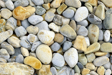 Fototapeta na wymiar Stony Beach - Background Image