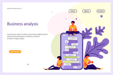 Business Analisys Website template