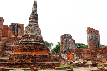 Wat Phra Si Sanphet in Ayutthaya, Thailand