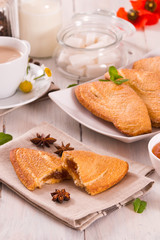 Florentines sweet puff pastries. 