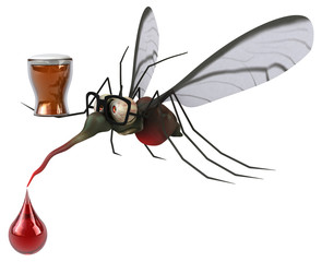 Mosquito - 3D Illustration