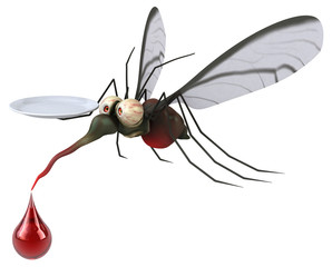 Mosquito - 3D Illustration