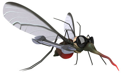 Mosquito - 3D Illustration