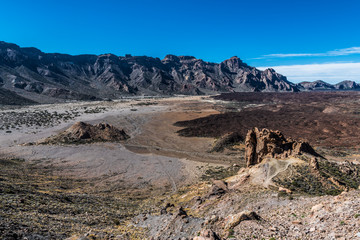 Evening on a rocky plateau