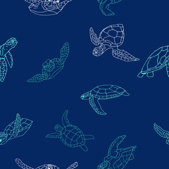 Turtles pattern