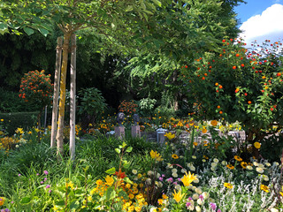 Sonja and Lennart Bernadotte Plaza or Sonja und Lennart Bernadotte Platz (Flower Island Mainau on...